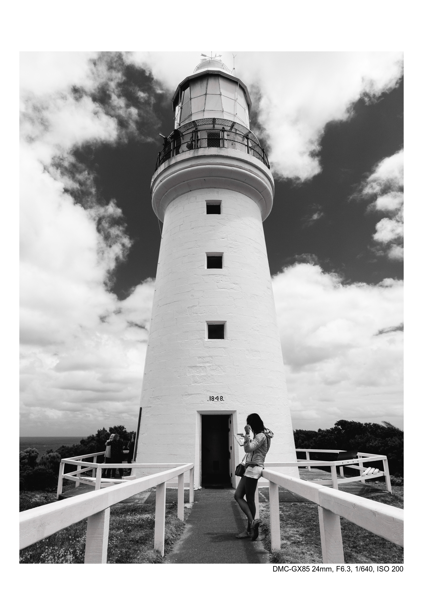 Girl under the Lighthouse